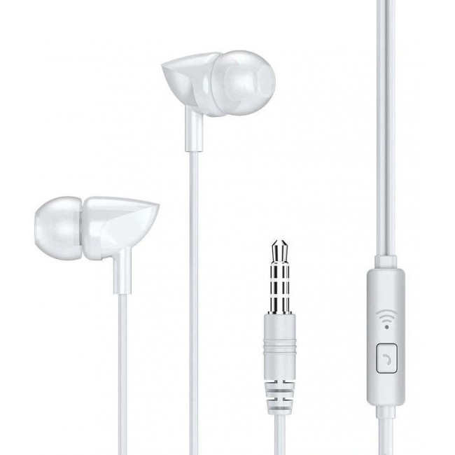 Наушники Remax RW-106 Wired Earphone White