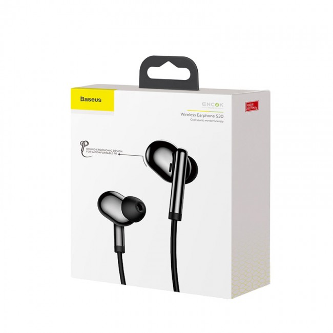 Bluetooth наушники Baseus Encok S30 Black — изображение 3