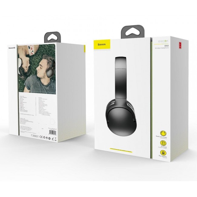 Bluetooth наушники Baseus Encok D02 Black — изображение 4