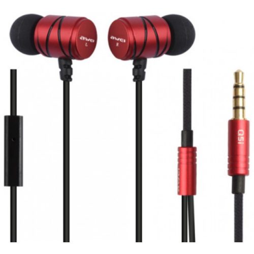 Наушники AWEI Q5i Red