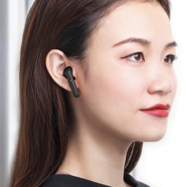 Беспроводные Bluetooth наушники Baseus Encok W09 TWS Black — изображение 4