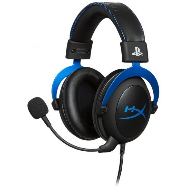Игровая гарнитура HyperX Cloud Gaming Headset для PS4 Black-Blue (HX-HSCLS-BL/EM)
