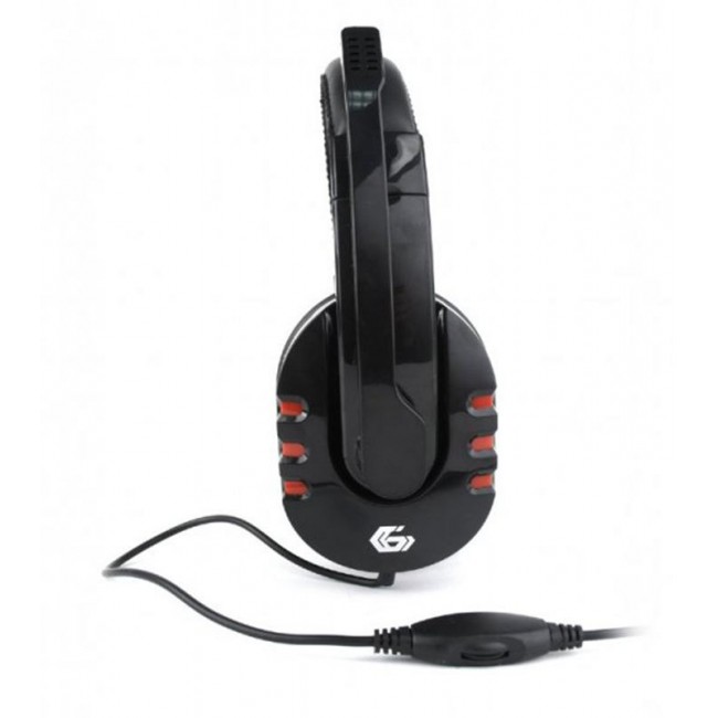 Гарнитура для компьютера Gembird GHS-402 (2 x Mini-jack 3,5 мм) Black — изображение 2