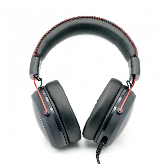 Игровые наушники для пк с микрофоном и подсветкой проводные Onikuma X10 Black — изображение 4