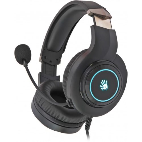 Игровая гарнитура для ПК с подсветкой A4Tech Bloody G220 Black