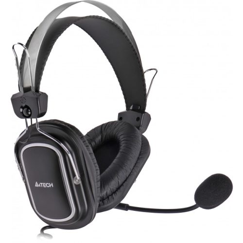 Гарнитура для ПК с USB коннектором A4Tech HU-50 Black