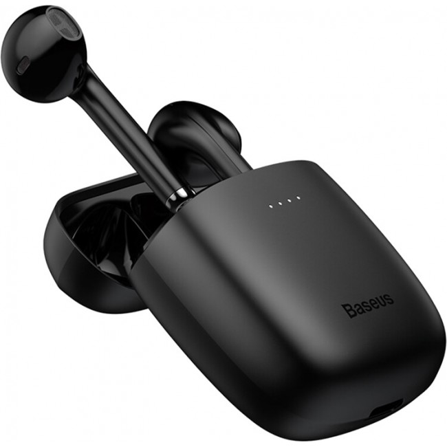 Bluetooth наушники Baseus Encok TWS W04 Pro Black — изображение 4