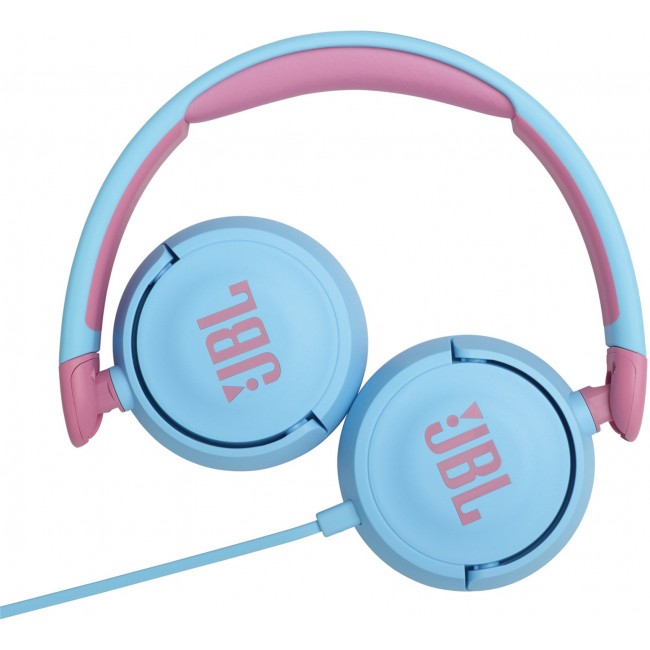 Проводные наушники для детей с ограничением громкости JBL JR310 Blue (JBLJR310BLU) — изображение 3