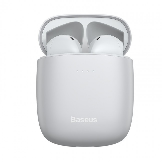 Bluetooth наушники Baseus Encok TWS W04 Pro White — изображение 2