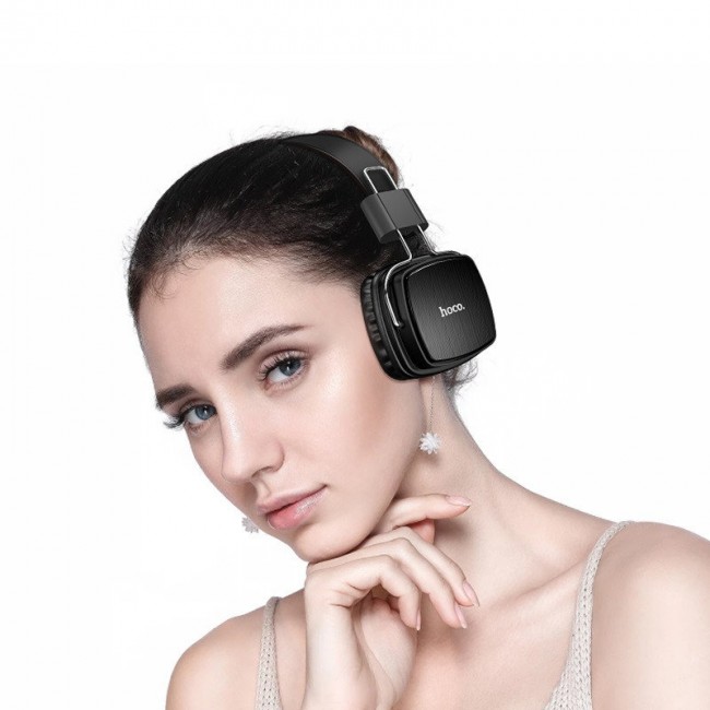 Bluetooth наушники Hoco W20 Gleeful Black — изображение 2