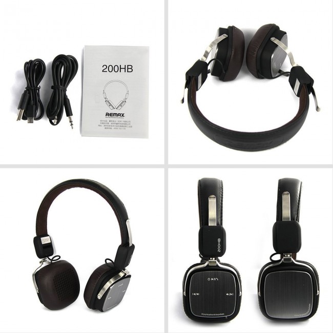 Bluetooth Наушники REMAX RB-200HB Khaki — изображение 5