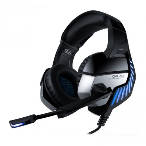 Наушники игровые Onikuma K5 PRO с микрофоном Black-Blue