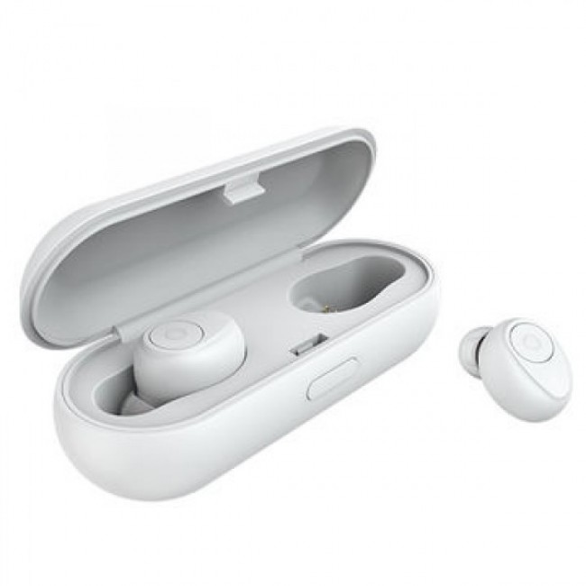 Беспроводные Bluetooth наушники Celebrat W5 TWS White — изображение 3