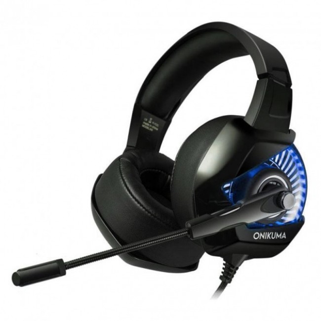 Наушники игровые Onikuma K6 с гарнитурой Black-Blue