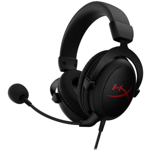 Игровые наушники с микрофоном (гарнитура) HyperX Cloud Core Black (HX-HSCC-2-BK/WW)