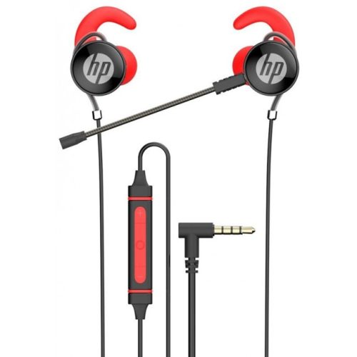 Игровые наушники с микрофоном для телефона HP DHE-7004 Red