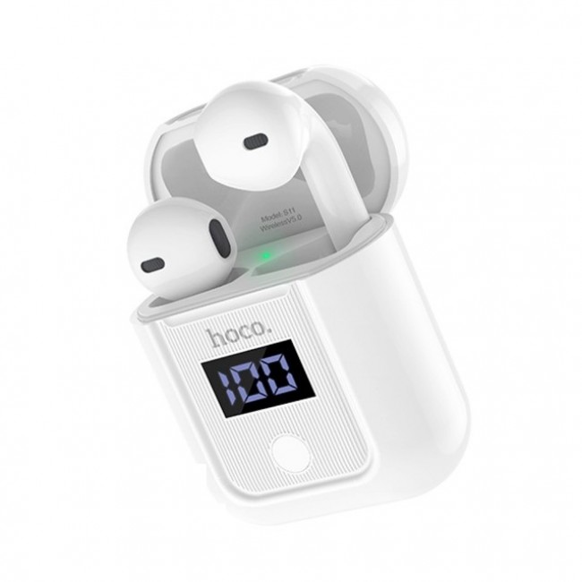 Bluetooth наушники Hoco S11 TWS White