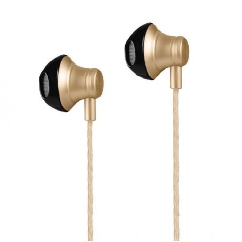 Наушники с микрофоном Hoco M18 Goss Metal Gold