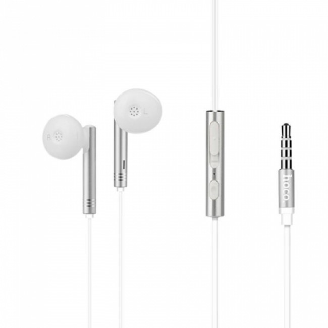 Наушники Hoco M26 Silver