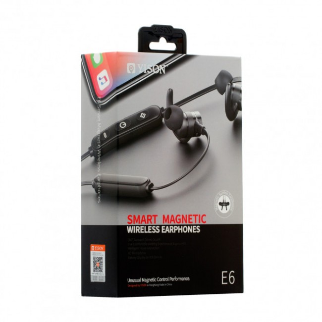 Bluetooth наушники Yison E6 Black — изображение 4