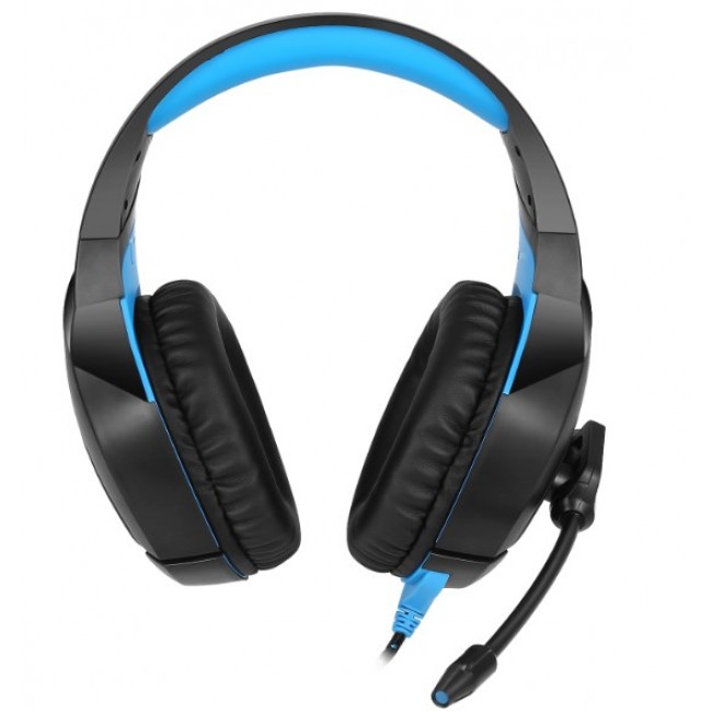 Наушники игровые Onikuma K1-B с микрофоном Black-Blue — изображение 2