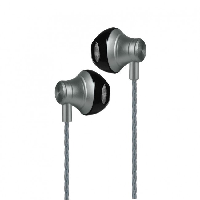 Наушники с микрофоном Hoco M18 Goss Metal Silver