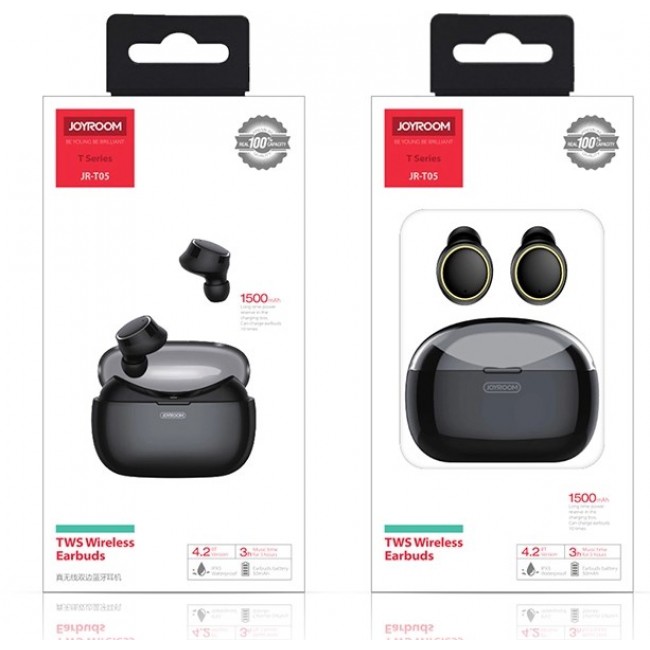 Bluetooth наушники Joyroom JR-T05 Black — изображение 2