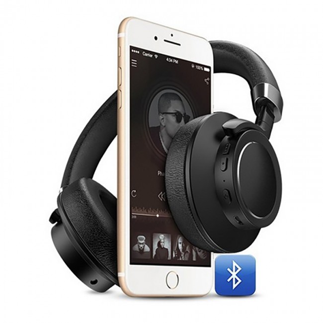 Bluetooth наушники Hoco W10 Cool Yin Black — изображение 3