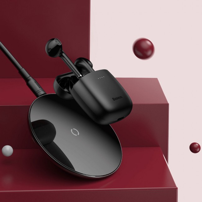 Bluetooth наушники Baseus Encok TWS W04 Pro Black — изображение 7