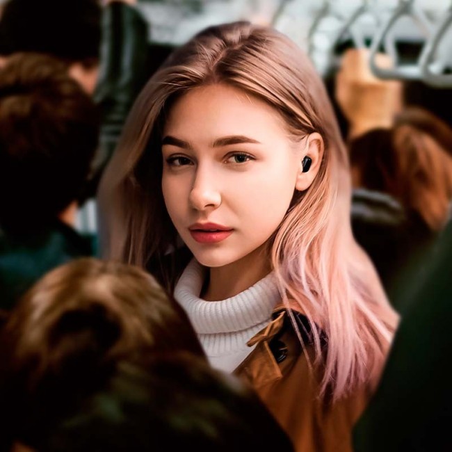 Беспроводные Bluetooth наушники Baseus Encok True Wireless Earphones WM01 Black — изображение 7