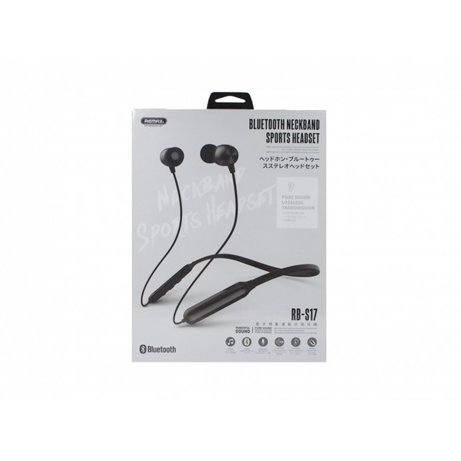 Bluetooth наушники Remax RB-S17 Neckband Sports Headset Tarnish — изображение 2