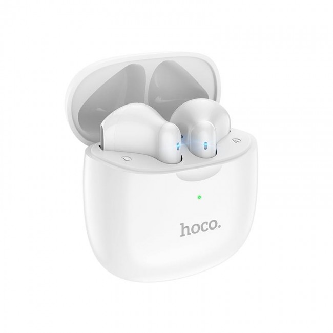 Беспроводные наушники для айфона Hoco ES56 Scout TWS wireless headset с зарядным кейсом White
