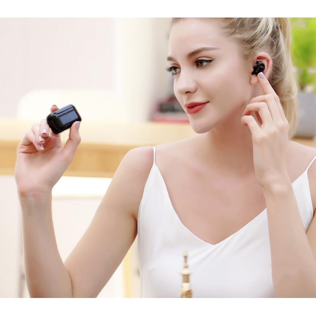 Bluetooth наушники Remax True Wireless Stereo Earbuds TWS-5 Tarnish — изображение 6