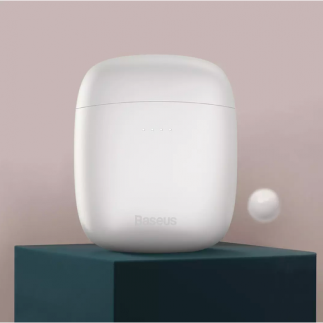 Bluetooth наушники Baseus Encok TWS W04 Pro White — изображение 6