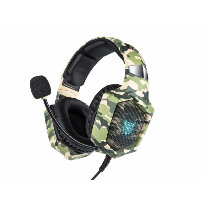 Наушники игровые Onikuma K8 с микрофоном Camo Green — изображение 3