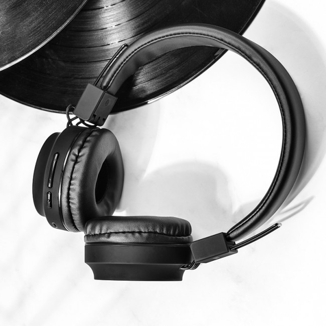 Bluetooth наушники Hoco W25 Promise Black — изображение 3