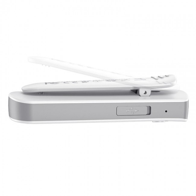 Bluetooth аудио ресивер (адаптер) с наушниками Hoco E52 White — изображение 3