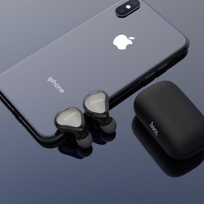 Беспроводные Bluetooth наушники Hoco ES25 Metal Gray — изображение 2