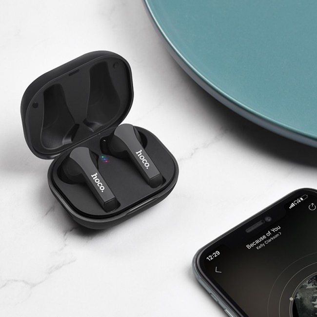 Bluetooth наушники Hoco ES34 TWS Black — изображение 4
