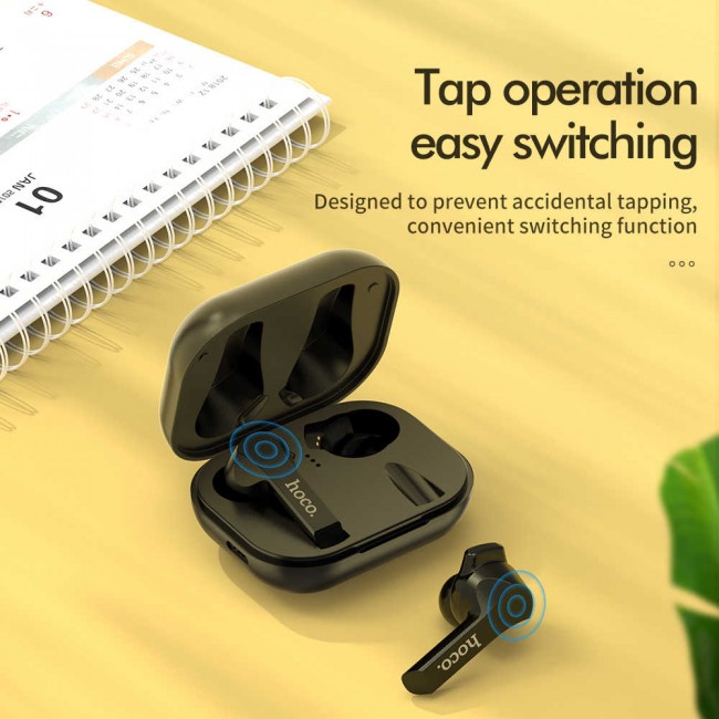 Bluetooth наушники Hoco ES34 TWS Black — изображение 5