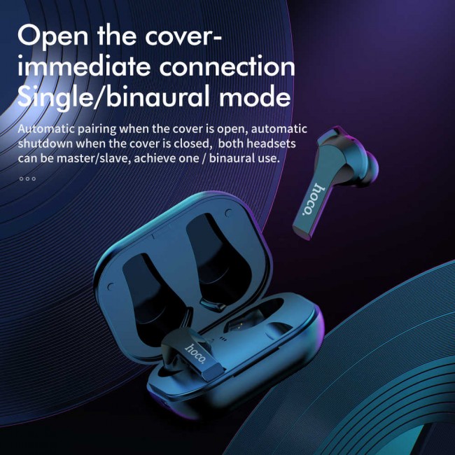 Bluetooth наушники Hoco ES34 TWS Black — изображение 7