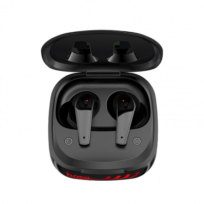 Беспроводные Bluetooth наушники Hoco ES43 Lucky sound TWS wireless headset Black — изображение 2