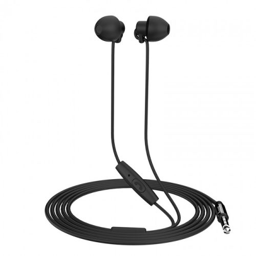 Наушники для сна проводные Hoco M56 с микрофоном (3.5mm Jack 4-pin) Black