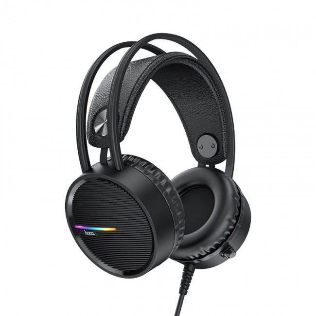 Наушники игровые Hoco W100 Touring gaming headset с микрофоном Black