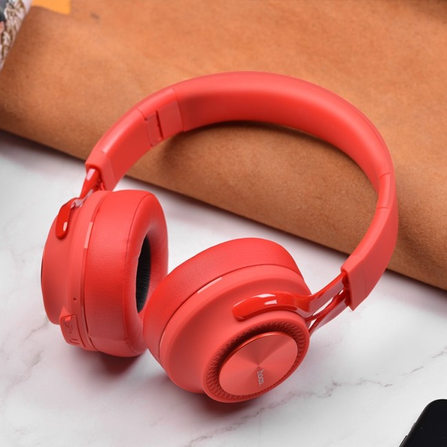 Bluetooth наушники Hoco W22 Talent sound Red — изображение 3