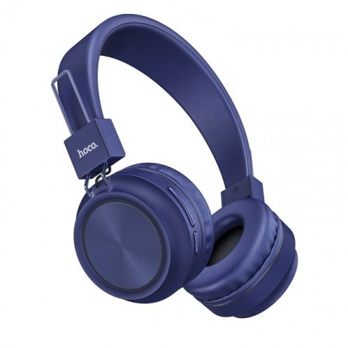 Bluetooth наушники Hoco W25 Promise Blue