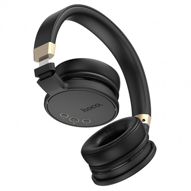 Bluetooth наушники Hoco W26 Enjoyment Black — изображение 2