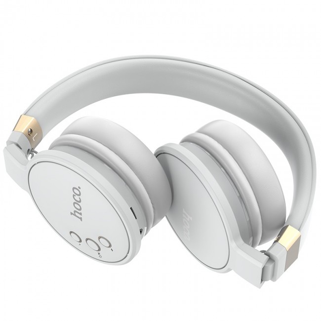Bluetooth наушники Hoco W26 Enjoyment Gray — изображение 2