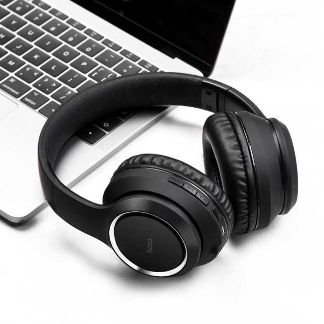Bluetooth наушники Hoco W28 Journey Black — изображение 2