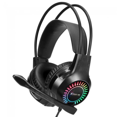 Игровые наушники с микрофоном для ПК XTRIKE ME GH-709 проводные Black